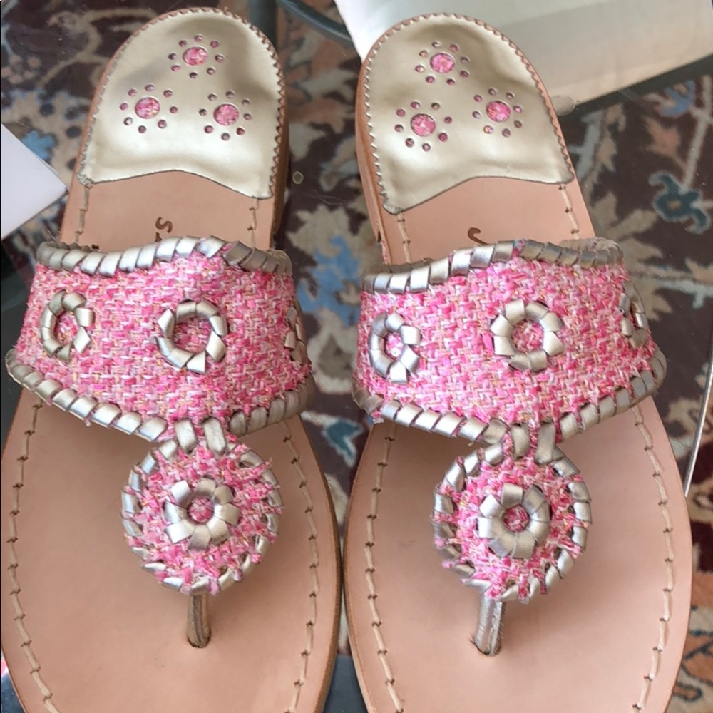 Pink Jack Rogers